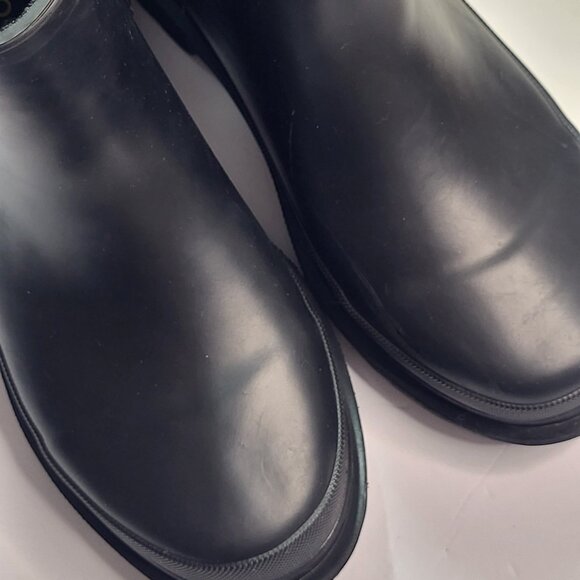 Chooka Black Rainboot LGBTQ+ Pride Eastlake Chelsea Boot Women's Size 7 - Picture 1 of 8